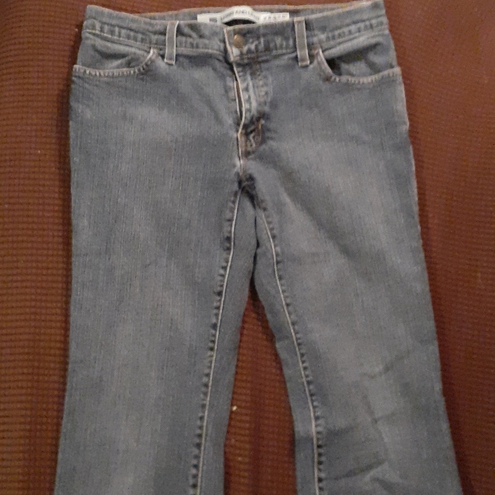 Gap long and lean flare jeans